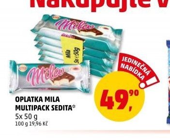 OPLATKA MILA MULTIPACK SEDITA