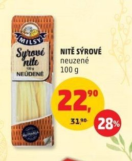 NITĚ SÝROVÉ neuzené 100 g