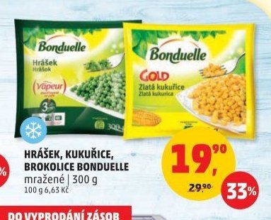 Hrášek, kukuřice, brokolice Bonduelle