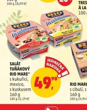 SALÁT TUŇÁKOVÝ RIO MARE