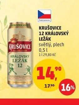 Krušovice 12 Královský Ležák