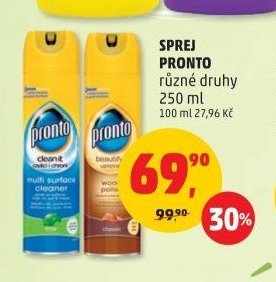 SPREJ PRONTO různé druhy 250 ml