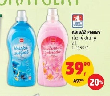 AVIVÁŽ PENNY různé druhy 2 l
