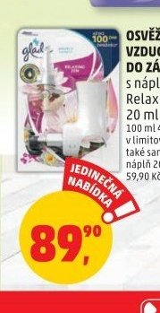 OSVĚŽOVAČ VZDUCHU GLADE DO ZÁSUVKY
