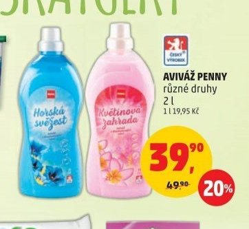 AVIVÁŽ PENNY různé druhy 2 l