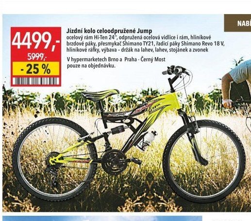 Jízdní kolo celoodpružené Jump