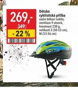 Dětská cyklistická přilba