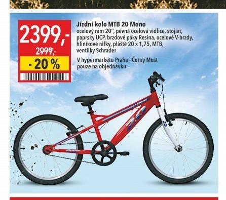 Jízdní kolo MTB 20 Mono