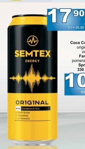 Energetický nápoj Semtex