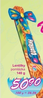 Lentilky pomlázka Orion
