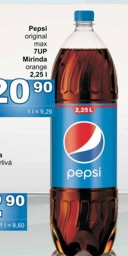 Limonáda Pepsi