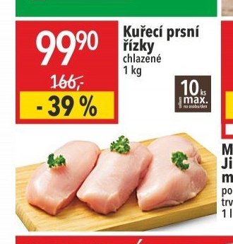 Kuřecí prsní řízky