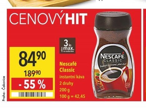 Nescafé Classic instantní káva