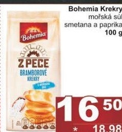 Krekry Z pece Bohemia Chips