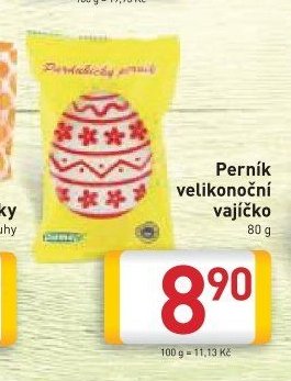 Perník velikonoční vajíčko