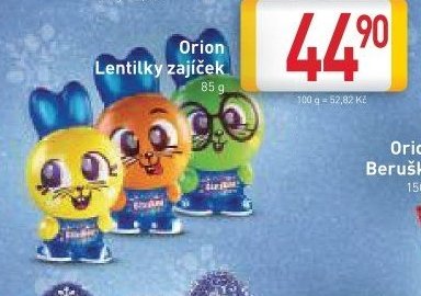 Orion Lentilky zajíček