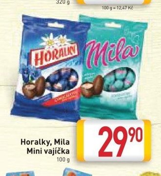 Horalky, Mila Mini vajíčka