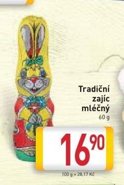 Tradiční zajíc mléčný