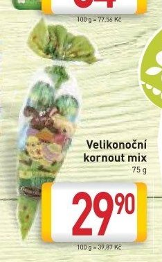 Velikonoční kornout mix
