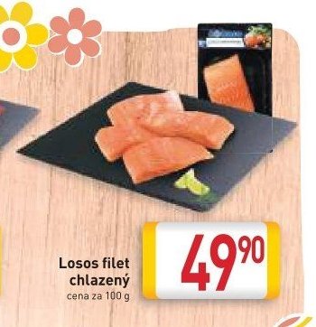 Losos filet chlazený