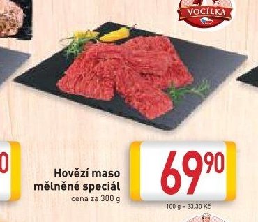 Hovězí maso mělněné speciál