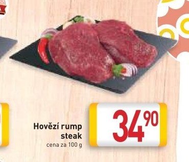 Hovězí rump steak