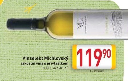 Vinselekt Michlovský jakostní vína s přívlastkem