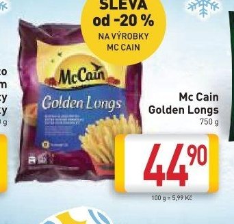 Mc Cain Golden Longs