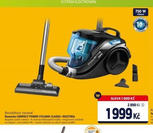 Rowenta COMPACT POWER CYCLONIC CLASSIC+ R03731EA