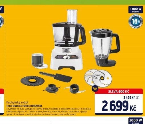 Tefal DOUBLE FORCE D0822138