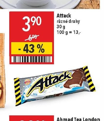 Attack různé druhy 30 g