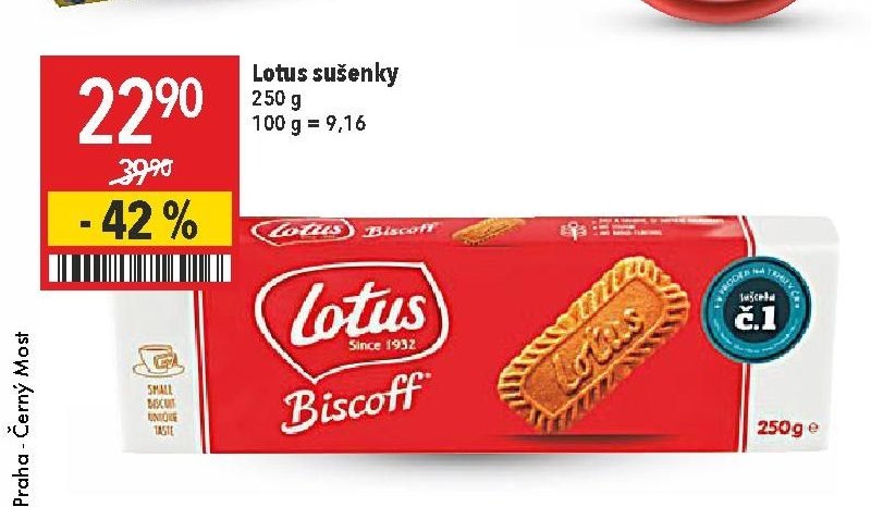 Lotus sušenky 250 g