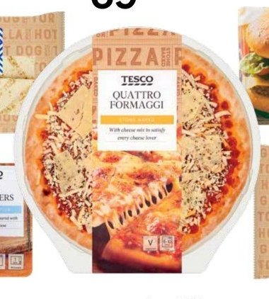 Tesco Pizza Quattro Formaggi