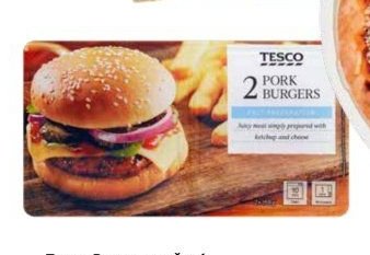 Tesco Burger vepřový