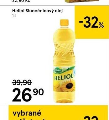 Heliol Slunečnicový olej