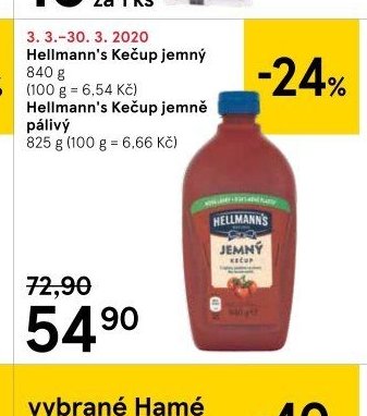 Hellmann's Kečup jemný