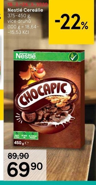 Nestlé Cereálie