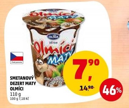 SMETANOVÝ DEZERT MATY OLMÍCI