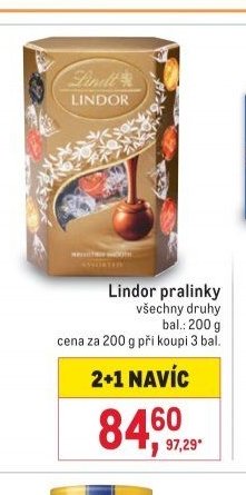 Lindor pralinky