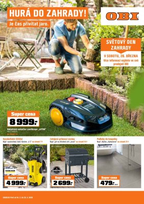 akční leták OBI 18.3.2020-29.3.2020