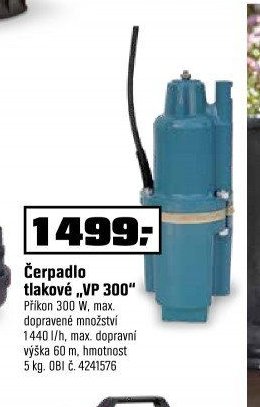 Čerpadlo tlakové VP 300