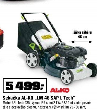 Sekačka Al-Ko LM46SAPL Tech