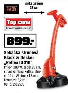 Sekačka strunová Black &amp