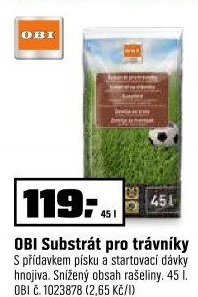 Substrát pro trávníky Living Garden OBI