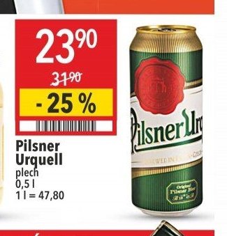 Pilsner Urquell plech