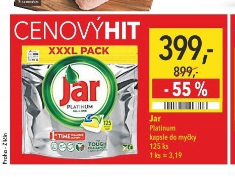 Jar Platinum kapsle do myčky