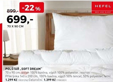 Polštář Soft Dream