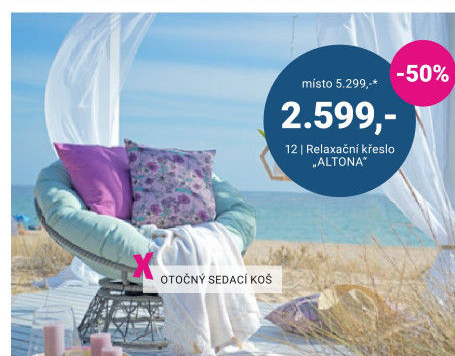 RELAXAČNÍ KŘESLO „ALTONA“