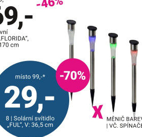 SOLÁRNÍ SVÍTIDLO „FUL“