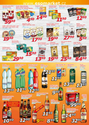 akční leták ESO MARKET 25.3.2020-5.4.2020